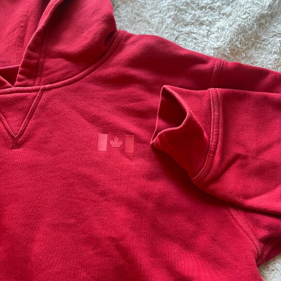 Lululemon Team Canada All Yours Cropped Hoodie COC Logo - Picture 6 of 11